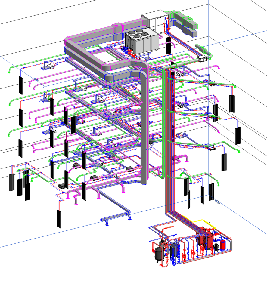 Cours particuliers CVC en ligne - Dimensionnement CVC - HVAC PROCESS